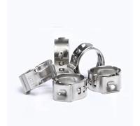 MNUPL Lot de 5 à 20 colliers de serrage à oreille unique en continu de 5,8 à 60 mm en acier inoxydable 304(5.3-6.5mm 20PCS)