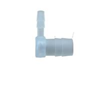 MNUPL Lot de 5 connecteurs de Tuyau en Plastique à Angle Droit, coude de pagode, Tuyau en Forme de L, différents diamètres extérieurs, Irrigation de Jardin, Aquarium(10mm-16mm 5Pcs)