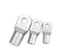 MNUPL Lot de 5 cosses de câble de Batterie en cuivre SC-6 10 16 25 35 50 70 95 avec Trou de vis de 6 à 95 mm² M6 M8 M10 M12(SC70-10(70mm2-M10),10pcs)