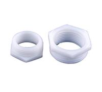 MNUPL Lot de 5 Joints de Filetage 1/8" ~ 1" for Aquarium, Adaptateur for Tuyau d'arrosage de Jardin, connecteur réducteur(1I2-3I4 inch,5 Pieces)