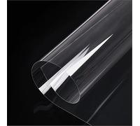 MNUPL Plaque en PVC haute transparence, feuille de plastique dur, plaque fine, panneau d'isolation, panneau Pc 100x100mm 200x200mm, bricolage à domicile(210x297x1mm 3pcs)