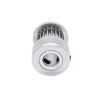 MNUPL Poulie de synchronisation 2GT à 20 Dents, alésage 5/6/6.35/8mm for Courroie 2MGT Largeur 15mm, Roue synchrone GT2 20T, pièces d'imprimante 3D(6.35mm)