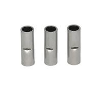 MNUPL Raccord de câble électrique en cuivre, Manchon à sertir, Virole Tubulaire, connecteur à cosse, Tube Non isolé, épissures Bout à Bout(60Pieces BN3.5)