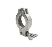 MNUPL Raccord de serrage à vide en acier inoxydable KF16 KF25 KF40 KF50 SS304 avec support de centrage et joint torique en fluor(WHITE,KF40)
