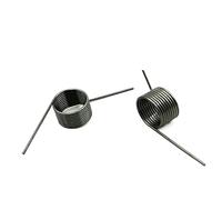 MNUPL Ressort en V 10 pièces, petit ressort de Torsion de Torsion de diamètre de fil 1.0, ressort en épingle à cheveux, ressort de Torsion de Torsion 180/120/90/60 degrés(3 laps 180 degrees,6.0mm)