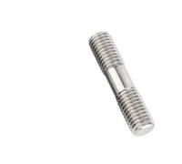 MNUPL Tige filetée à Double extrémité en acier inoxydable 304, M3 M4 M5 M6 M8 M10 M12 M16, boulons à Double extrémité, goujon, bâton à dents, barre de filetage à Double tête(150mm,M10 (1pcs))