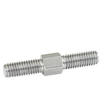 MNUPL Tige filetée à Double extrémité en acier inoxydable M4-M16, filetage gauche et droit, boulons de barre à filetage positif et négatif, 304(M10x100mm-1pcs)