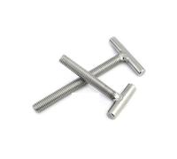 MNUPL Vis à tête marteau en acier inoxydable M4 304 en forme de T for rail de goulotte et rail à onglet(20mm)