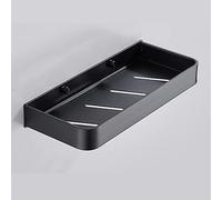 MNUvxzaewf Étagère de Salle Bain en Aluminium avec Drainage, Ventilation et Crochets for shampoing, Gel, Serviettes assaisonnements Cuisine(23cm)