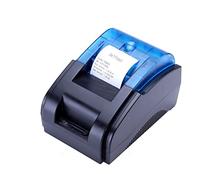 MNUvxzaewf Imprimante de reçus supermarché 58 mm, imprimante Caisse enregistreuse POS(Blue USB)