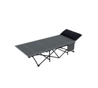 MNUvxzaewf Lit Pliant d'extérieur, lit de Sieste, Simple, Repos Bureau, Chaise Longue inclinable Portable for Marche en Plein air(L)