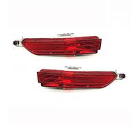 Mnuwpvmj Catadioptre Pare-chocs Arrière Pour VW pour Touareg 2011 2012 2013 2014 2015 pare-chocs arrière réflecteur feu stop lampe bande d'avertissement barre 7P6945105 7P6945106(Outside 1 Pair)
