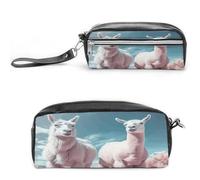 MNVTSKOP Alpacas Together Petite trousse de maquillage portable pour femmes enseignantes