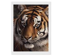 MNVTSKOP Diamonds Kit de peinture diamant 5D à faire soi-même avec motif tigre du Bengale pour adultes et débutants - Décoration murale - 30,5 x 40,6 cm