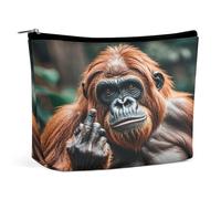 MNVTSKOP Gorillas Trousse de toilette portable de grande capacité pour femme
