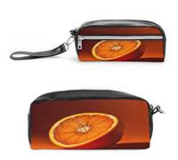 MNVTSKOP Half An Orange Petite trousse de maquillage portable pour femmes enseignantes