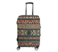 MNVTSKOP Housse de protection en polyester élastique pour valise, résistante aux rayures et lavable, blanc, S