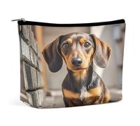 MNVTSKOP Pad Teckel Trousse de toilette portable de grande capacité pour femme