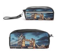 MNVTSKOP Tower Bridge In London Petite trousse de maquillage portable pour femmes enseignantes