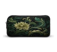MNVTSKOP Trousse à crayons vert foncé et vert de grande capacité pour homme et femme