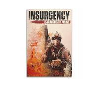 MNXBCL Impression sur toile avec insurgency Sandstorm - Décoration murale moderne pour chambre à coucher - 30 x 45 cm