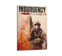 MNXBCL Impression sur toile avec insurgency Sandstorm - Impression d'art moderne pour chambre à coucher - 20 x 30 cm