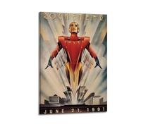 MNXBCL Poster de film The Rocketeer - Impression sur toile - Décoration murale moderne pour chambre à coucher - 60 x 90 cm