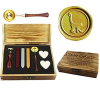 MNYR Kit de cachet de cire vintage Motif singe