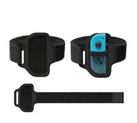 MNYXIS Sangle de Jambe Compatible avec Ring Fit Adventure Switch, Sangle Élastique Réglable pour Joy-Con, Accessoires Nintendo Switch Sport et Switch OLED, Ceinture de Sport pour Fitness, Noir
