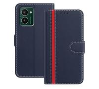 Mo-Beauty Coque Compatible avec pour Nokia HMD Pulse Pro/HMD Pulse/HMD Pulse Plus,Cuir PU Portefeuille Rabat Clapet Case [Fermeture magnétique] [3 Porte Cartes] [ Antichoc Stand ] (Bleu)
