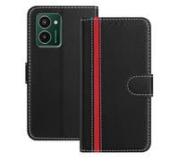 Mo-Beauty Coque Compatible avec pour Nokia HMD Pulse Pro/HMD Pulse/HMD Pulse Plus,Cuir PU Portefeuille Rabat Clapet Case [Fermeture magnétique] [3 Porte Cartes] [ Antichoc Stand ] (Noir)