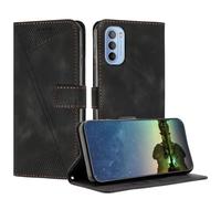 Mo-Beauty Etui Coque pour Motorola Moto G52 / G82 / G71S, Coque de Telephone en Cuir de Première Qualité [Pochette de Portefeuille] Porte Carte Compatible avec Coque Moto G52/G82/G71S - Noir