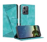 Mo-Beauty Etui Coque pour Xiaomi Redmi Note 12 4G, Coque de Telephone en Cuir de Première Qualité [Pochette de Portefeuille] Porte Carte Compatible avec Coque Xiaomi Redmi Note 12 4G - Bleu Clair