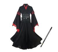 Mo Dao Zu Shi Costume de cosplay Wei Wuxian - Costume de cosplay, motif de l'anime Grandmaster of Demonic Cultivation - Pour cosplay, Halloween, carnaval, fête, bande dessinée