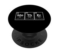 Mo Th ER Tableau périodique des éléments La Meilleure Maman PopSockets PopGrip Adhésif