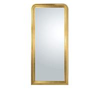 MO.WA Miroir Mural Louis Philippe 87x187, Grand Cadre Feuille d'or, Style Classique, Antique Pleine Longueur, Miroirs Anciens ameublement Maison Chambre entrée, Made in Italy