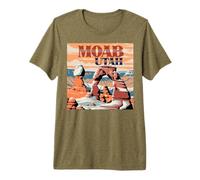Moab T-Shirt Haut de Gamme