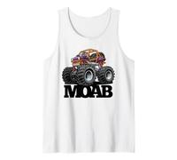 Moab Utah 4x4 Offroad Quad ATV UTV Dessin animé Débardeur