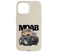 Moab Utah Classic Vintage Offroad Pick-up Truck 4x4 Coque pour iPhone 15