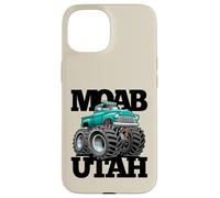 Moab Utah Classic Vintage Offroad Pick-up Truck 4x4 Coque pour iPhone 15