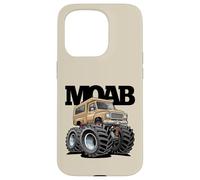 Moab Utah Classic Vintage Offroad Pick-up Truck 4x4 Coque pour iPhone 15 Pro