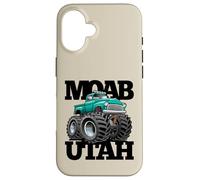 Moab Utah Classic Vintage Offroad Pick-up Truck 4x4 Coque pour iPhone 16