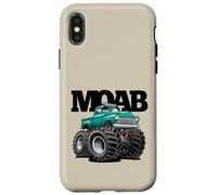 Moab Utah Classic Vintage Offroad Pick-up Truck 4x4 Coque pour iPhone X/XS