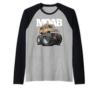 Moab Utah Classic Vintage Offroad Pick-up Truck 4x4 Manche Raglan