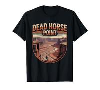 Moab Utah Dead Horse Point Canyon Randonneur Belvédère T-Shirt