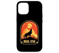 Moab Utah Live Love Explore Loup Hurlant Coque pour iPhone 12/12 Pro