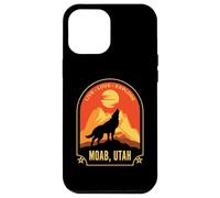 Moab Utah Live Love Explore Loup Hurlant Coque pour iPhone 12 Pro Max