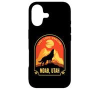 Moab Utah Live Love Explore Loup Hurlant Coque pour iPhone 17