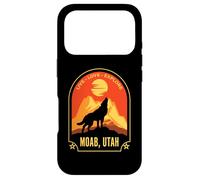 Moab Utah Live Love Explore Loup Hurlant Coque pour iPhone 17 Pro