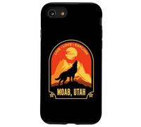 Moab Utah Live Love Explore Loup Hurlant Coque pour iPhone SE (2020) / 7/8